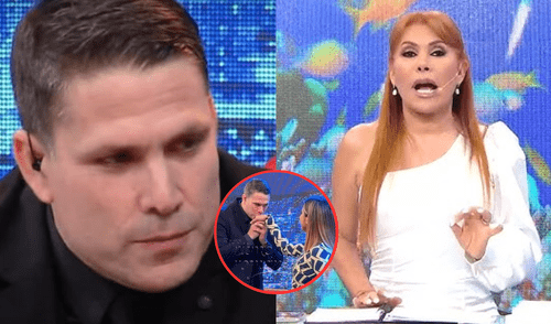 Paco Bazán mostró su preocupación por lo que Magaly Medina podría decir sobre su relación con Susana Alvarado. Foto: Composición LR/ATV Paco Bazán mostró su preocupación por lo que Magaly Medina podría decir sobre su relación con Susana Alvarado.