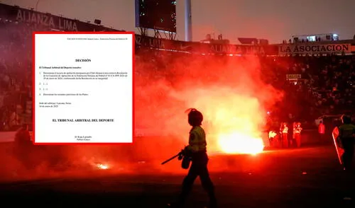 Alianza Lima había apelado al TAS por el apagón que se dio en la final ante Universitario. Foto: composición GLR Alianza Lima había apelado al TAS por el apagón que se dio en la final ante Universitario