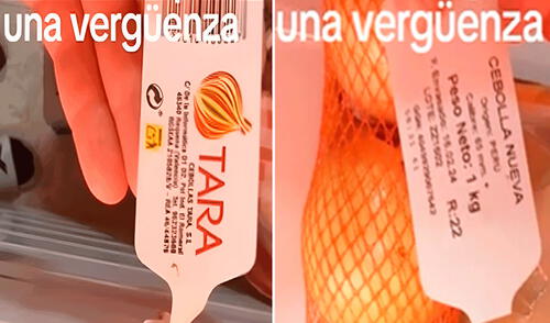 Español critica supermercado en Valencia por vender solo cebollas de Perú y genera indignación: “¿Dónde están las nuestras?”