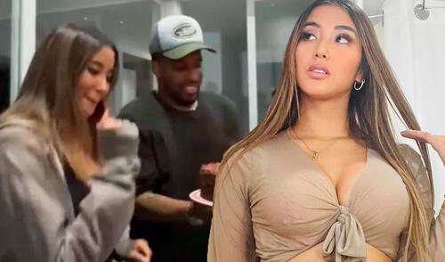 Xiomy Kanashiro celebró su cumpleaños junto con Jefferson Farfán.