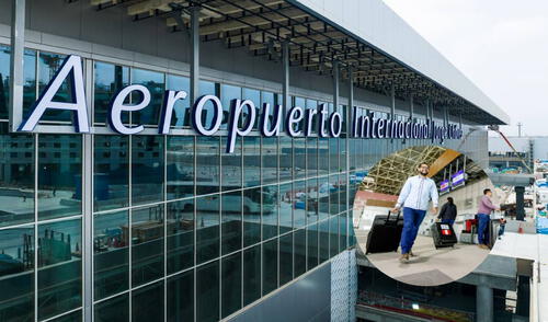 Nuevo Aeropuerto Jorge Chávez será inaugurado máximo el 30 de marzo. Foto: Composición LR/Andina. Nuevo Aeropuerto Jorge Chávez será inaugurado máximo el 30 de marzo.