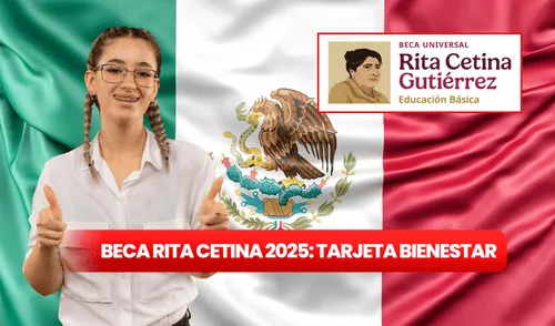 Los estudiantes de México se preparan para la entrega de las Tarjetas Bienestar de la Beca Rita Cetina 2025. Foto: composición LR / Freepik Beca Rita Cetina Gutiérrez 2025 | Tarjeta Bienestar secundaria | Dónde recoger Tarjeta Bienestar | Fechas entrega Tarjeta Bienestar 2025 | Requisitos Beca Rita Cetina | Cómo activar Tarjeta Bienestar