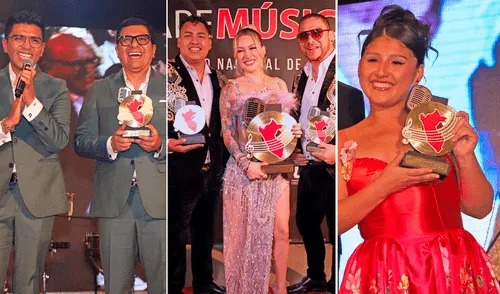 Ganadores de los premios Cape Música.