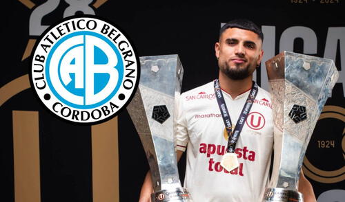 Rodrigo Ureña llegó a Universitario desde Deportes Tolima y ahora jugará en Belgrano. Foto: composición LR/Universitario/X Rodrigo Ureña llegó a Universitario desde Deportes Tolima y ahora jugará en Belgrano. Foto: composición LR/Universitario/X