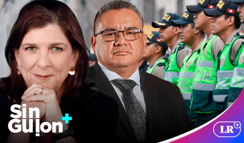 Rosa María Palacios arremete contra Juan José Santiváñez por no combatir adecuadamente la inseguridad ciudadana. Foto: composición LR/Ariana Espinoza Juan josé santiváñez y rosa maría palacios