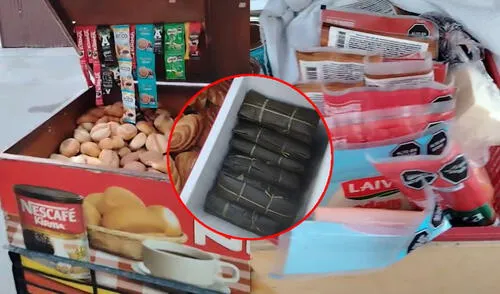 Panadero sorprende con carretilla llena de productos para el desayuno: “Creatividad peruana”