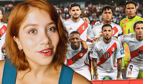 Marina Gold confesó haber recibido un mensaje de un futbolista de la selección peruana. Foto: Composición LR/Difusión Marina Gold confesó haber recibido un mensaje de un futbolista de la selección peruana