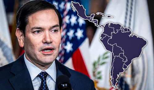 Es el primer viaje al exterior de Marco Rubio como Secretario de Estado. Foto: composición LR / EFE Es el primer viaje al exterior de Marco Rubio como Secretario de Estado.