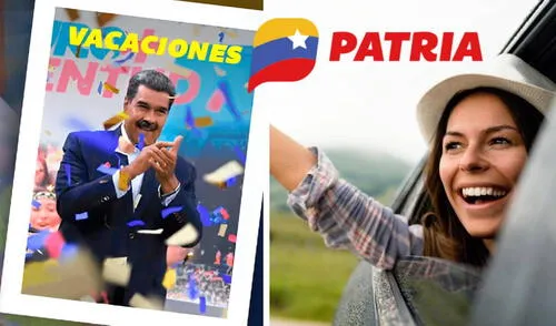 La mayoría de bonos se entregan por la Plataforma Patria. Foto: composiciónLR/Patria/Freepik Bono Vacaciones febrero 2025: qué se sabe de la fecha de pago, monto y cómo cobrar por medio del Sistema Patria