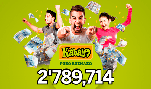 El sorteo de La Kábala podría entregar más de S/2 millones. Foto: La Kábala jugada ganadora, y pozo buenazo en la Kábala