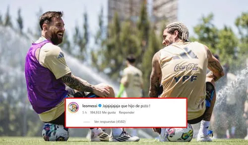 Lionel Messi y Rodrigo de Paul juegan juntos en la selección argentina desde el 2018. Foto: composición de LR/Instagram Lionel Messi y Rodrigo de Paul juegan juntos en la selección argentina desde el 2018. Foto: composición de LR/Instagram