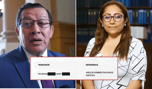 Haidy Figueroa, militante de APP, retorna al Congreso en el área de Administración de edificios.