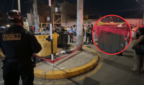 Hallan dos cráneos humanos en contenedor de basura