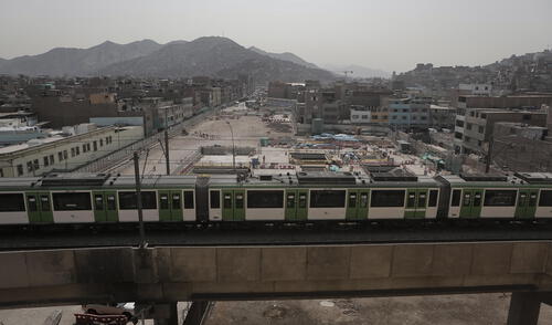 En esta zona debe construirse la nueva estación 28 de Julio de la Línea 1. Crédito: Marco Cotrina. En esta zona debe construirse la nueva estación 28 de Julio de la Línea 1. Crédito: Marco Cotrina.