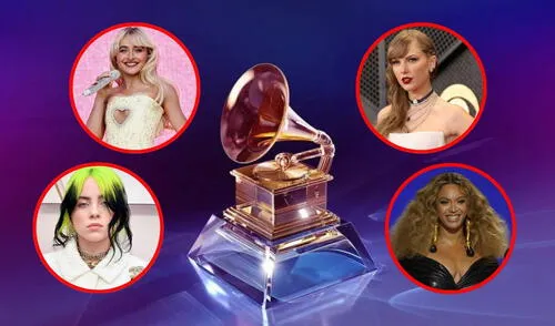 Conoce a las cantantes que se presentarán en los Grammys 2025.