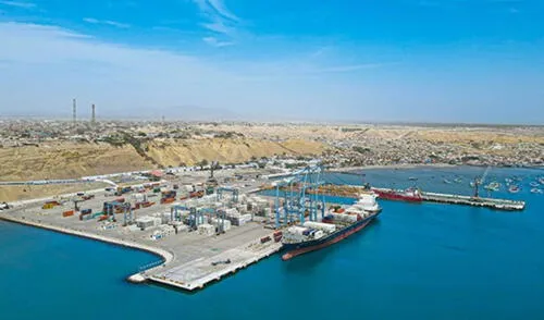 El Antepuerto de Paita es una obra que complementaría otros grandes proyectos inaugurados en Perú en 2024. Foto: Andina El Antepuerto de Paita es una obra que complementaría otros grandes proyectos inaugurados en Perú en 2024. Foto: Andina