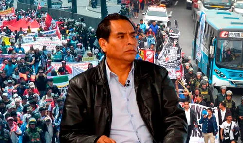 Julio Campos pide que gremios afectados por extorsión se sumen a las protestas este 6 de enero/Foto: Composición LR