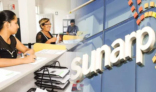Sunarp trabajo