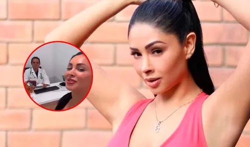 Pamela Franco recientemente se colocó chip para rejuvenecimiento.