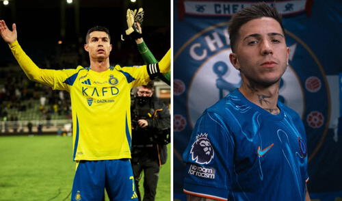 Cristiano Ronaldo y Enzo Fernández serán titulares en los partidos de hoy que se jugarán este lunes 3 de febrero