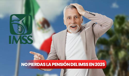 La pensión del IMSS se deposita en el primer día hábil de cada mes. Foto: composición LR / Freepik / AZPM News Pensión IMSS, trámite obligatorio