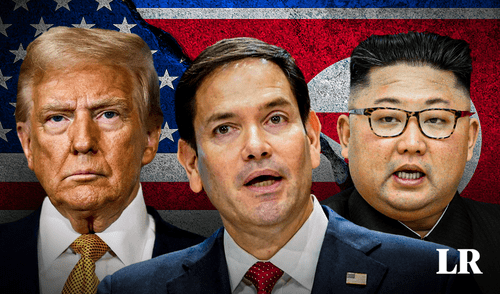 Corea del Norte se defiende ante las declaraciones de Rubio y asegura que no tiene intención de mejorar la relación diplomática con EE. UU. Foto: Jazmín CerasComposición LR Corea del Norte responde a EE. UU. y Rubio