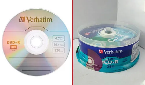 Al igual que Princo, los discos Verbatim eran muy populares. Foto: composición LR