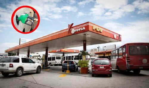 La gasolina subsidiada en Venezuela se distribuye tomando en cuenta el número terminal de placa de los vehículos. Foto: composiciónLR/Naguara/Notitarde Gasolina subsidiada en Venezuela 2025 HOY: mira el CRONOGRAMA para surtir combustible hasta el 10 de febrero