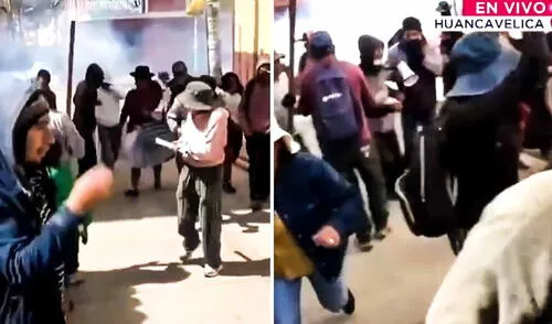 Paro en Huancavelica