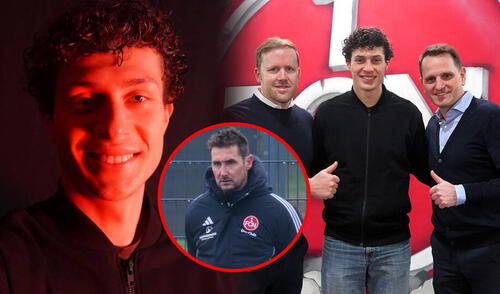 Fabio Gruber será dirigido en Núremberg por Miroslav Klose, máximo goleador en la historia de los mundiales.