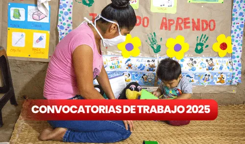 Programa Nacional Cuna Más ha anunciado la disponibilidad de 66 puestos. Foto: Composición LR/Difusión