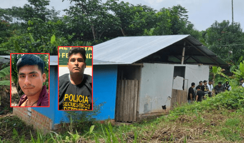 Delmer Lino Abad (izquierda) y Aarón Espinoza Palomino (derecha) son investigados por el asesinato de la joven. Foto: composición LR