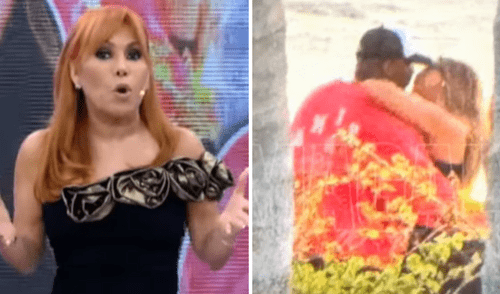 Magaly Medina expuso imágenes inéditas de Jefferson Farfán con Xiomy Kanashiro. Foto: Composición LR/ATV Magaly Medina expuso imágenes inéditas de Jefferson Farfán con Xiomy Kanashiro