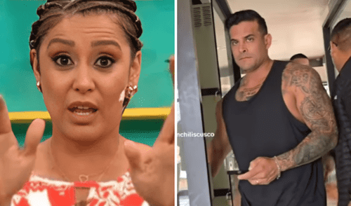 Karla Tarazona criticó duramente la forma en que se manejó la sorpresa para Christian Domínguez. Foto: Composición LR/Panamericana/TikTok Karla Tarazona criticó duramente la forma en que se manejó la sorpresa para Christian Domínguez en Cusco