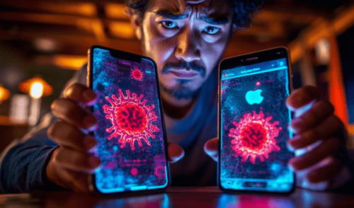 la seguridad de nuestros smartphones es clave, especialmente con la cantidad de información sensible que almacenamos en ellos. Foto: composición LR