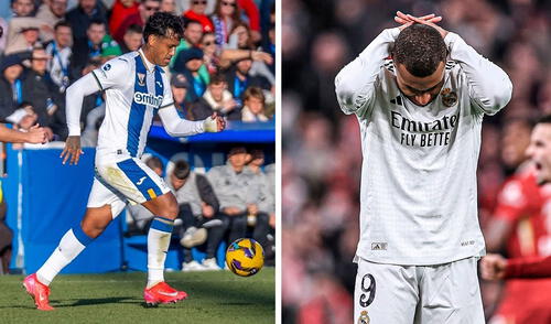Renato Tapia sería titular en el Real Madrid vs Leganés, mientras de Kylian Mbappé no jugará. Foto: composición LR/Leagnés/X/difusión Renato Tapia sería titular en el Real Madrid vs Leganés, mientras de Kylian Mbappé no jugará. Foto: composición LR/Leagnés/X/difusión