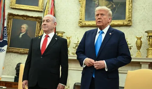 Netanyahu es el primer líder extranjero que visita la Casa Blanca en el actual gobierno de Trump.