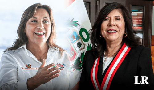 Dina Boluarte pidió trabajar en conjunto a la presidenta del Poder Judicial, luego de atacar su trabajo. Foto: Composición/LR Dina Boluarte, Janet Tello, Poder Judicial