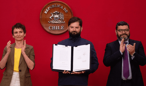 La nueva legislación en Chile permite aplicar técnicas especiales de investigación del crimen organizado a los delitos terroristas. Foto: Ministerio del Interior y Seguridad Pública.