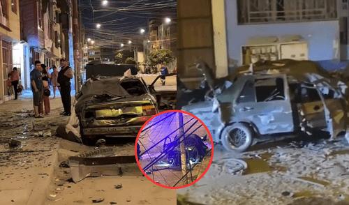 Explosión en Los Olivos alerta a los vecinos y a las autoridades. Foto: composición LR / captura X Explosión en Los Olivos alerta a los vecinos y a las autoridades.