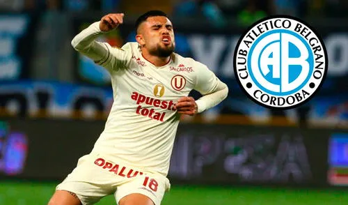 Belgrano iba a ser el primer club de Rodrigo Ureña en el fútbol argentino. Foto: composición de LR/archivo