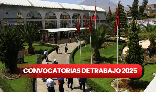 Municipalidad de Arequipa ha publicado una nueva convocatoria de trabajo. Foto: Composición LR/Difusión Municipalidad de Arequipa ha publicado una nueva convocatoria de trabajo. Foto: Composición LR/Difusión