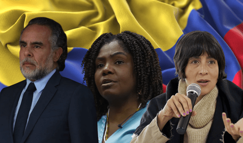 Francia Márquez y Susana Muhamad son algunas de las funcionarias del gobierno de Gustavo Petro que ha criticado la designación de Armando Benetti como jefe de despacho. Foto: composición LR / Agencia EFE / Freepik armando benedetti | laura sarabia | benedetti | susana muhamad | francia márquez | benedetti armando