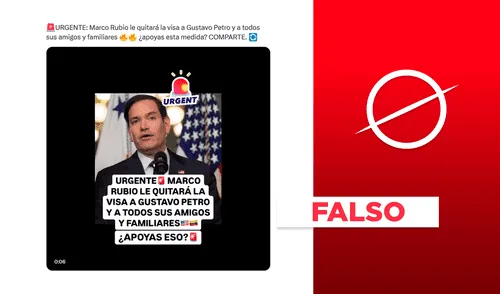 Marco Rubio quita la visa a Gustavo Petro, a su familia y amigos