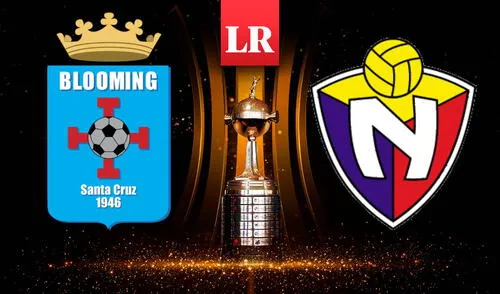 Blooming y el Nacional se enfrentarán por la fase 1 de la Copa Libertadores