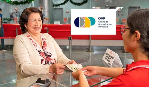 Pensionistas de la ONP cobran en el Banco de la Nación y otras entidades en Perú y extranjero.