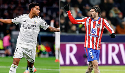 Real Madrid es el líder de LaLiga con 49 puntos y Atlético es el segundo con 48 unidades. Foto: composición GLR Real Madrid es el líder de LaLiga con 49 puntos y Atlético es el segundo con 48 unidades
