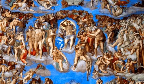 Miguel Ángel habría plasmado la imagen de Jesús en dos momentos distintos dentro de la Capilla Sixtina