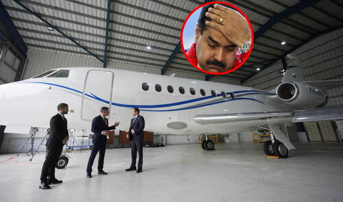 La confiscación del Dassault Falcon 200 sigue siendo un símbolo de las sanciones y restricciones impuestas por Washington al régimen. Foto: Reuters/AFP Así es el avión del régimen de Nicolás Maduro que confiscó EE. UU. tras estar retenido en República Dominicana