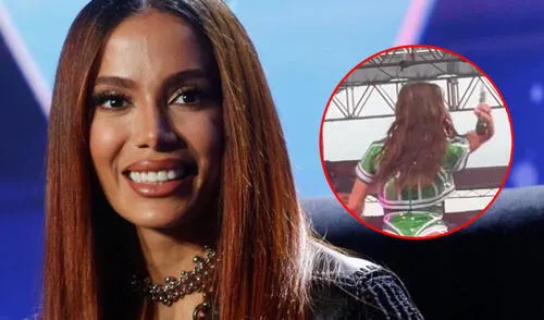 Anitta pierde el control en pleno concierto y lanzó micrófonos a su equipo: clip viral genera polémica